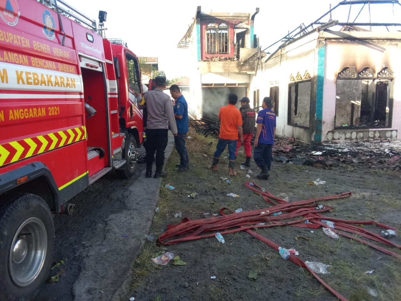 Korsleting Listrik Hanguskan Rumah Warga Simpang Balek